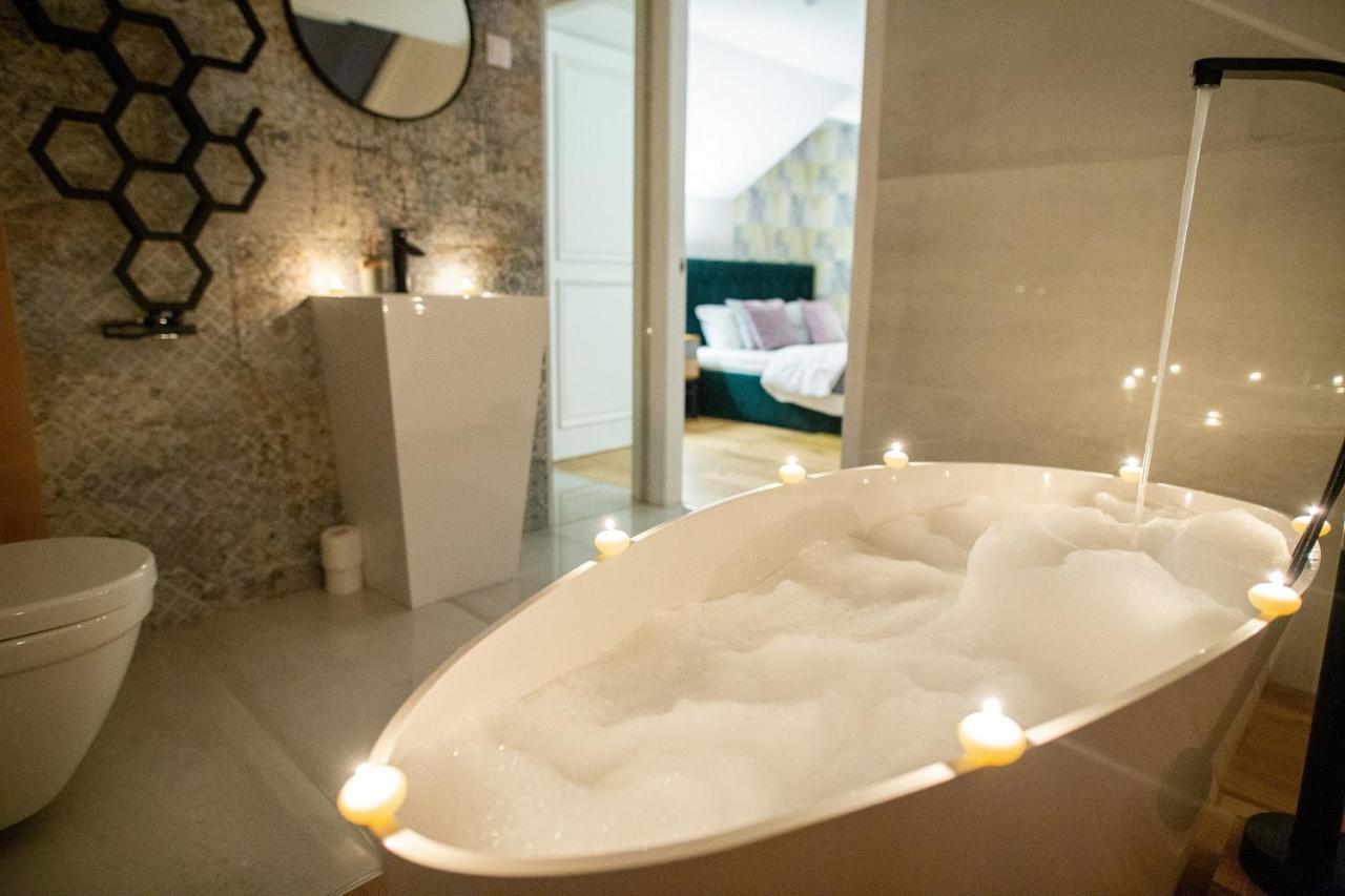 クラクフKazimierz Penthouse With Private Terraceアパートメント エクステリア 写真