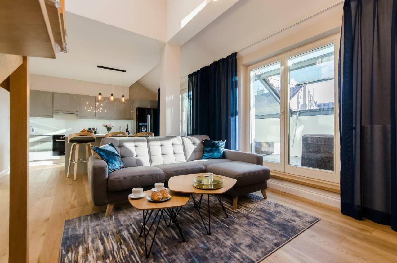 クラクフKazimierz Penthouse With Private Terraceアパートメント エクステリア 写真