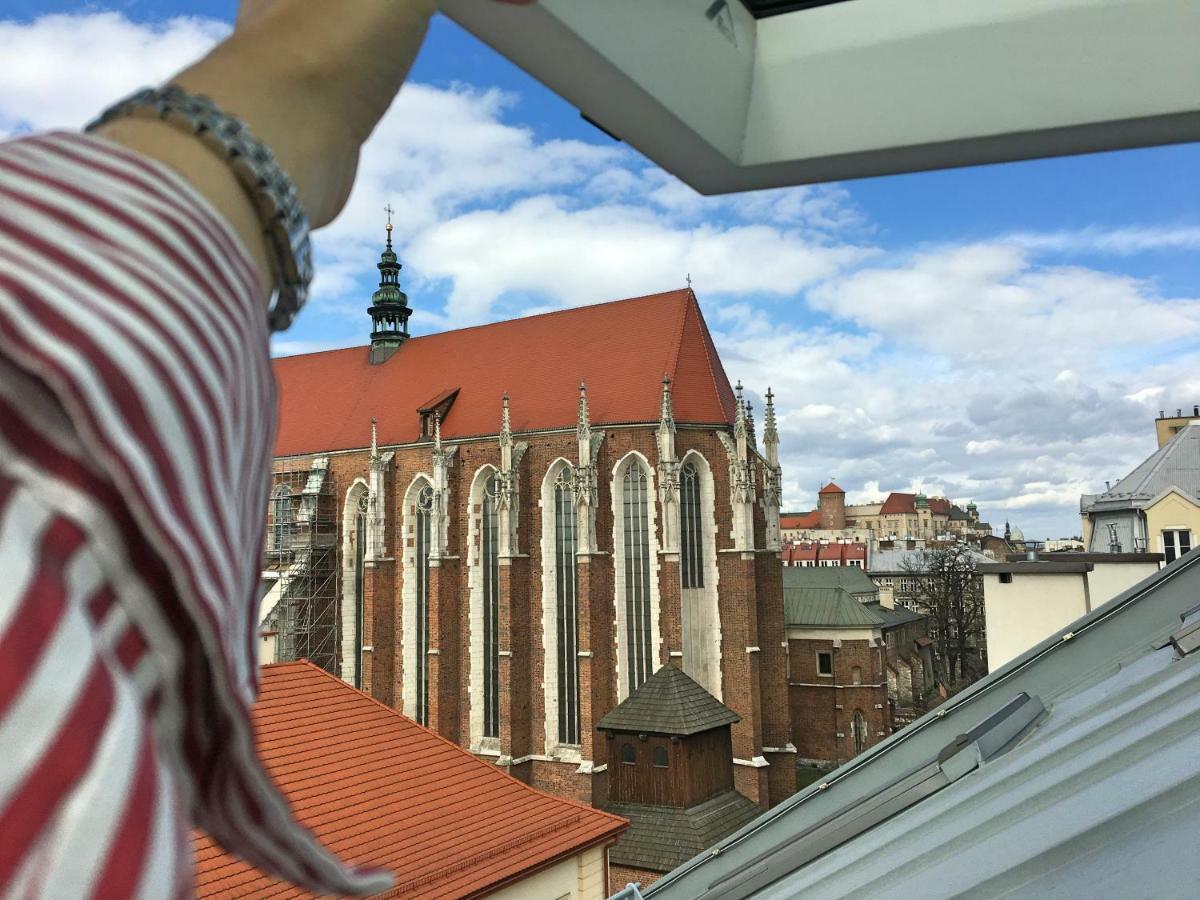 クラクフKazimierz Penthouse With Private Terraceアパートメント エクステリア 写真