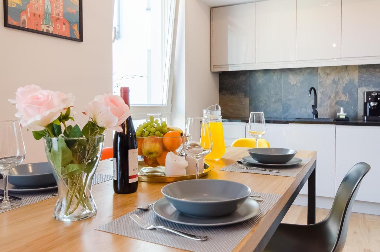 クラクフKazimierz Penthouse With Private Terraceアパートメント エクステリア 写真
