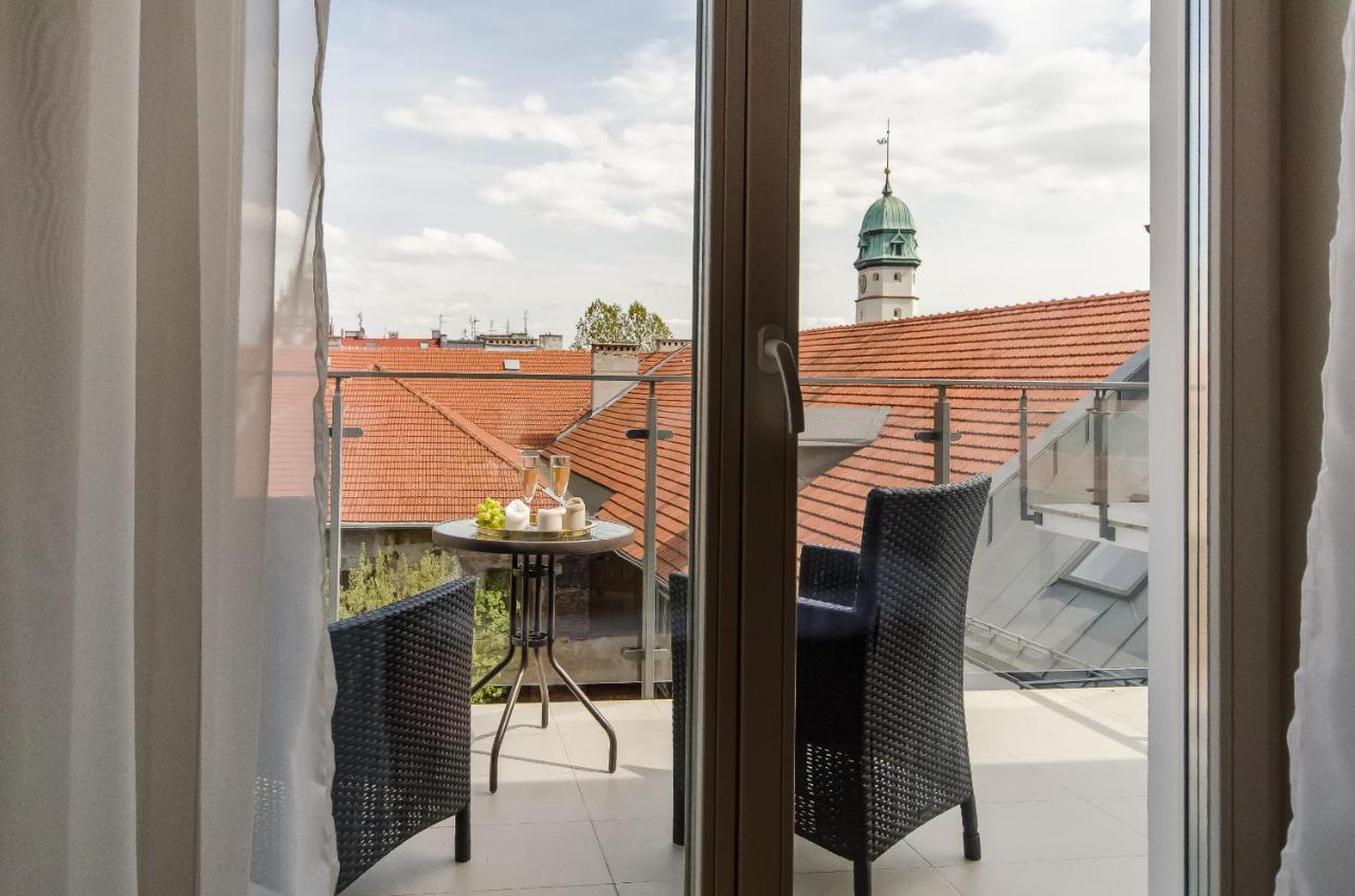 クラクフKazimierz Penthouse With Private Terraceアパートメント エクステリア 写真
